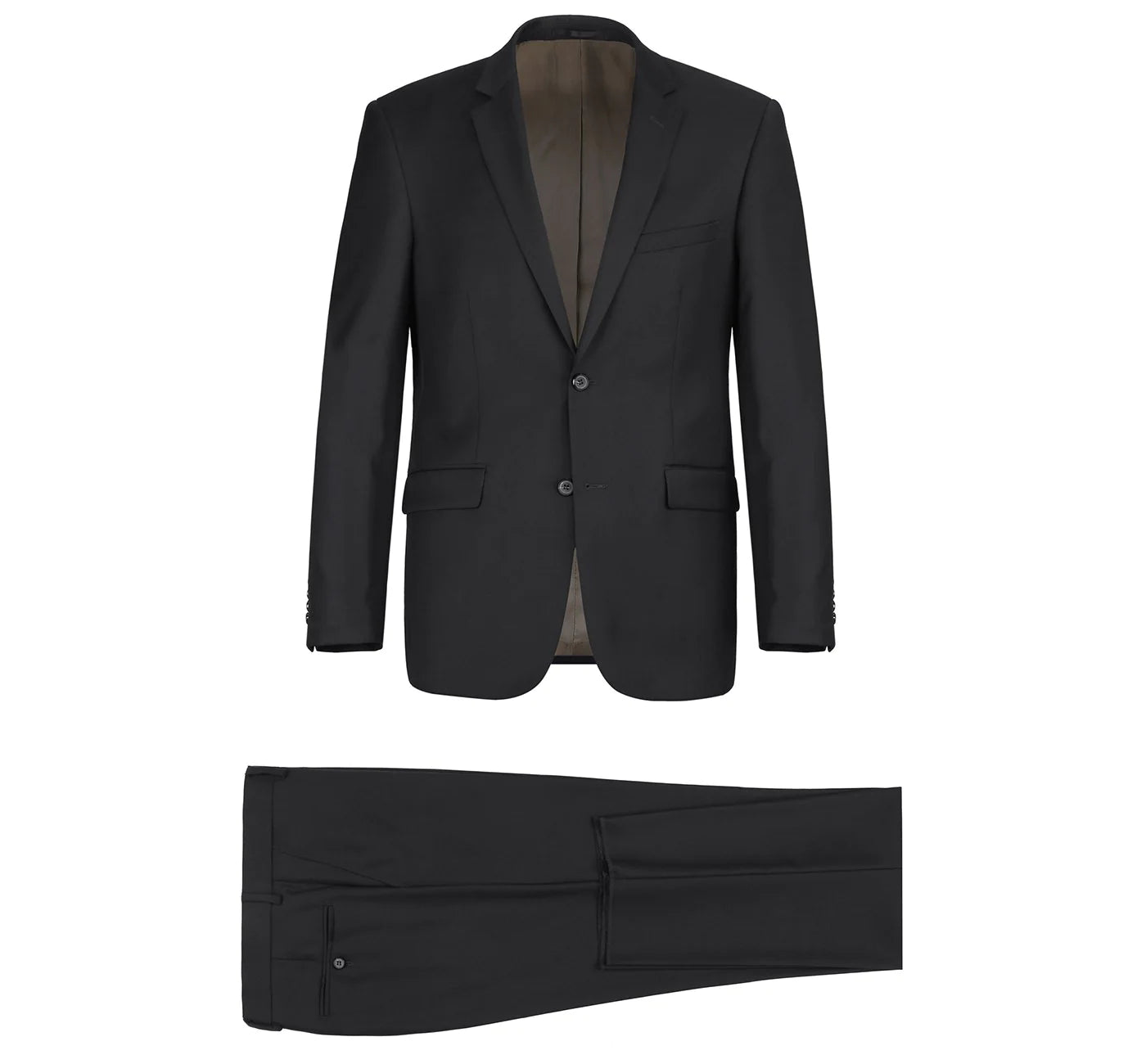 100% Wool Black Suit