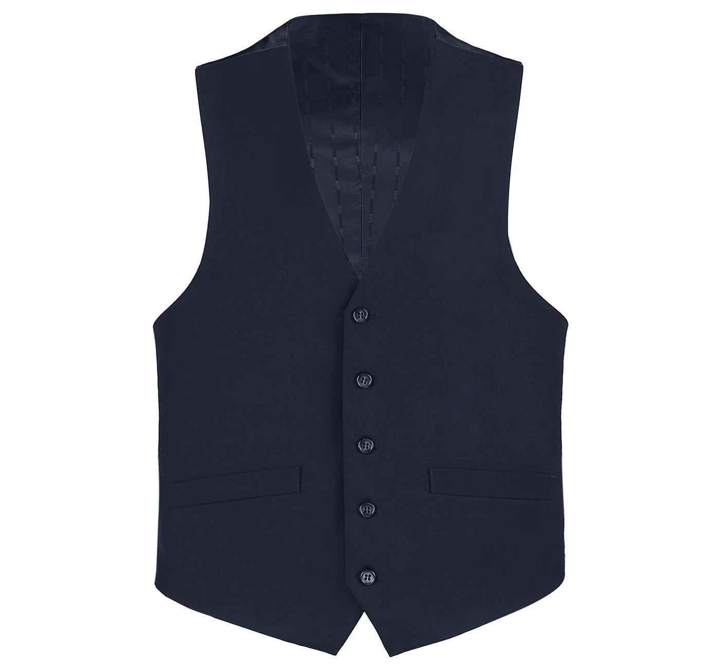 100% Wool Midnight Navy Vest