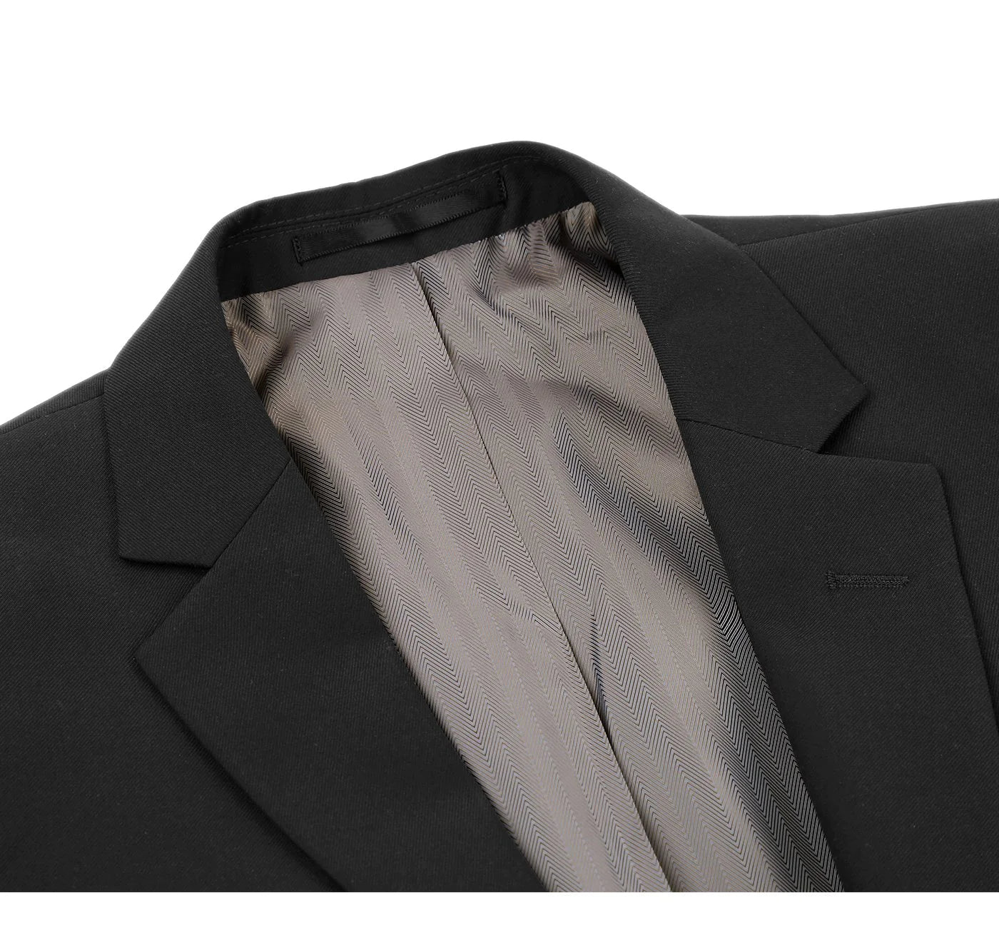 100% Wool Black Suit